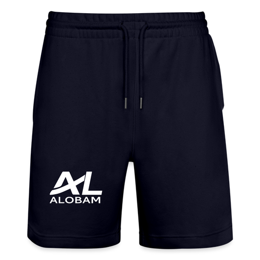 ALOBAM  Trainer 2.0 Unisex Organic Jogging Shorts - dark navy