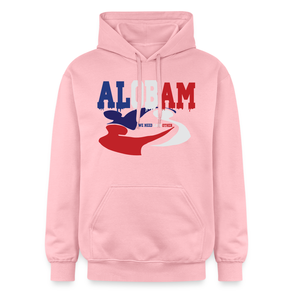 ALOBAM Unisex Midweight Hoodie - light pink