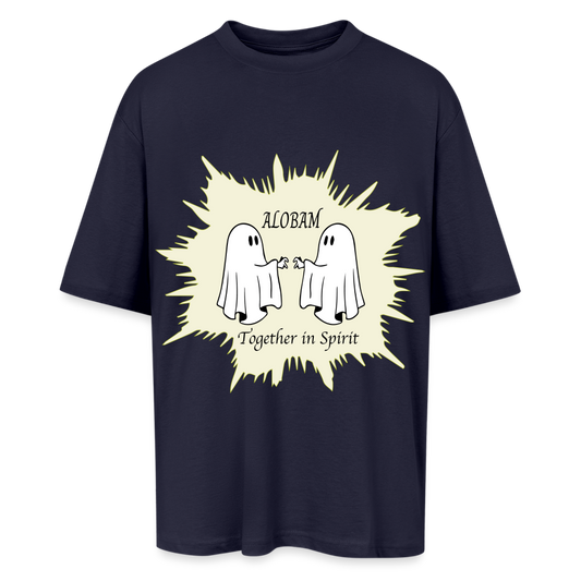 ALOBAM Oversized Unisex T-Shirt - french navy