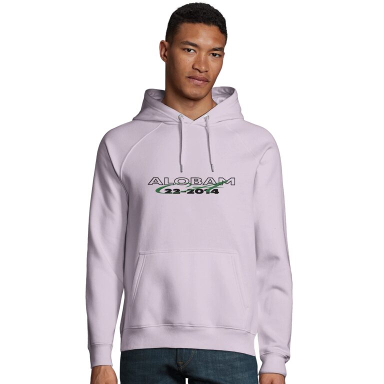 Alobam Organic Cotton Hoodie for Men and Women – Light Grey