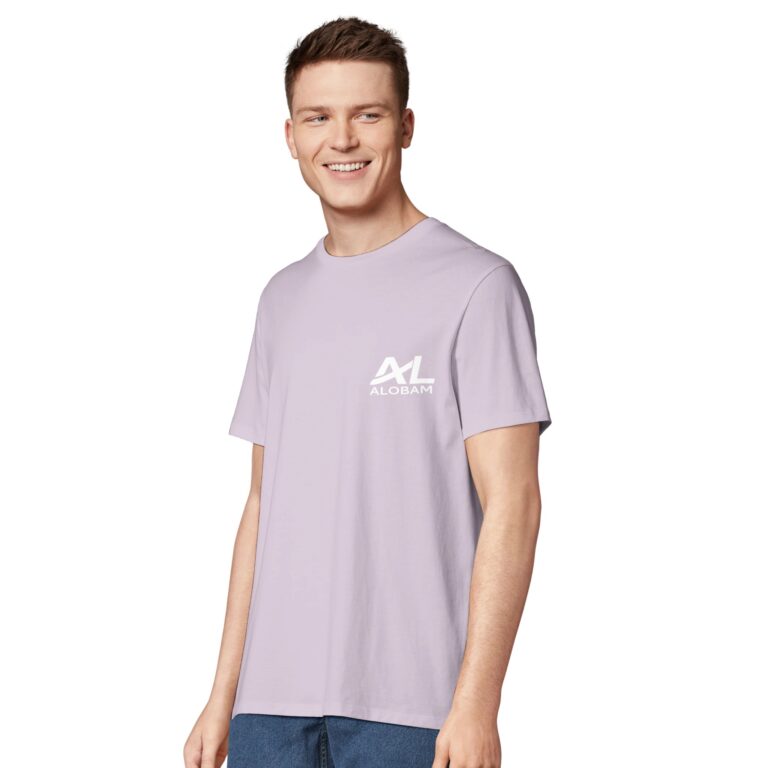 Alobam Organic Unisex T-shirt in Lilac