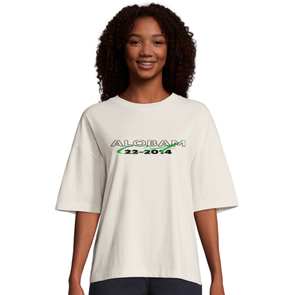 Alobam Organic Women’s Oversized T-shirt in OffWhite